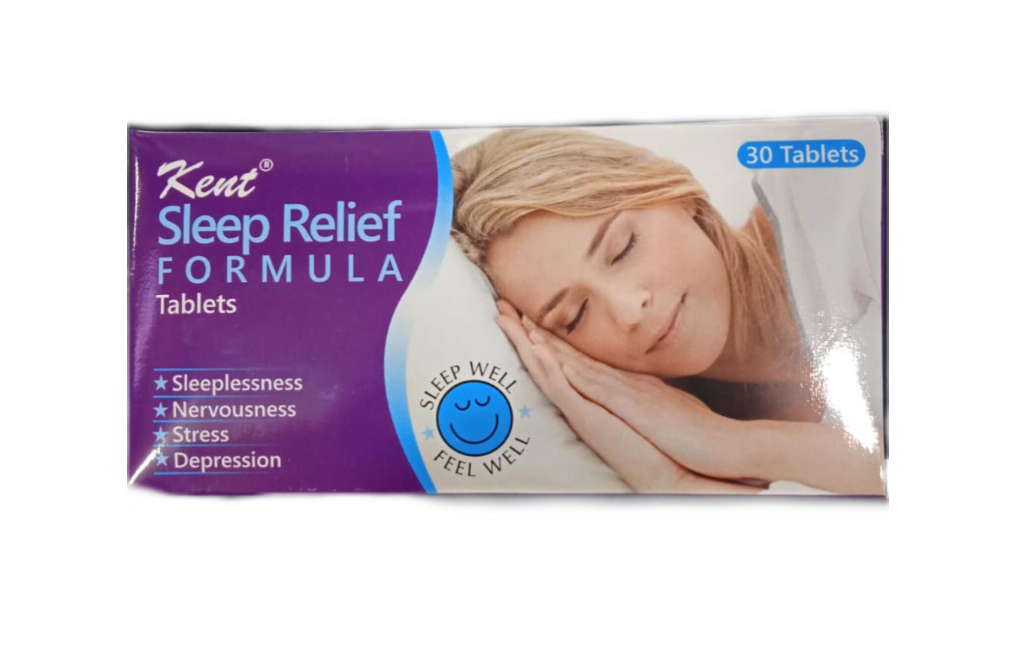 Kent Sleep Relief Formula Tablets (valixol) 30s (insomnia, Lack Of Sleep)